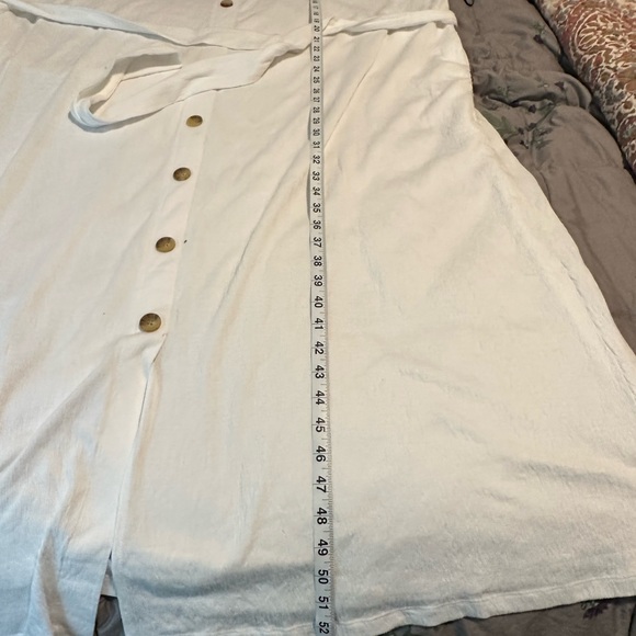 NWT Ava & Viv Women's Plus Size Knit Button-Front Dress sz 4X - Picture 2 of 4